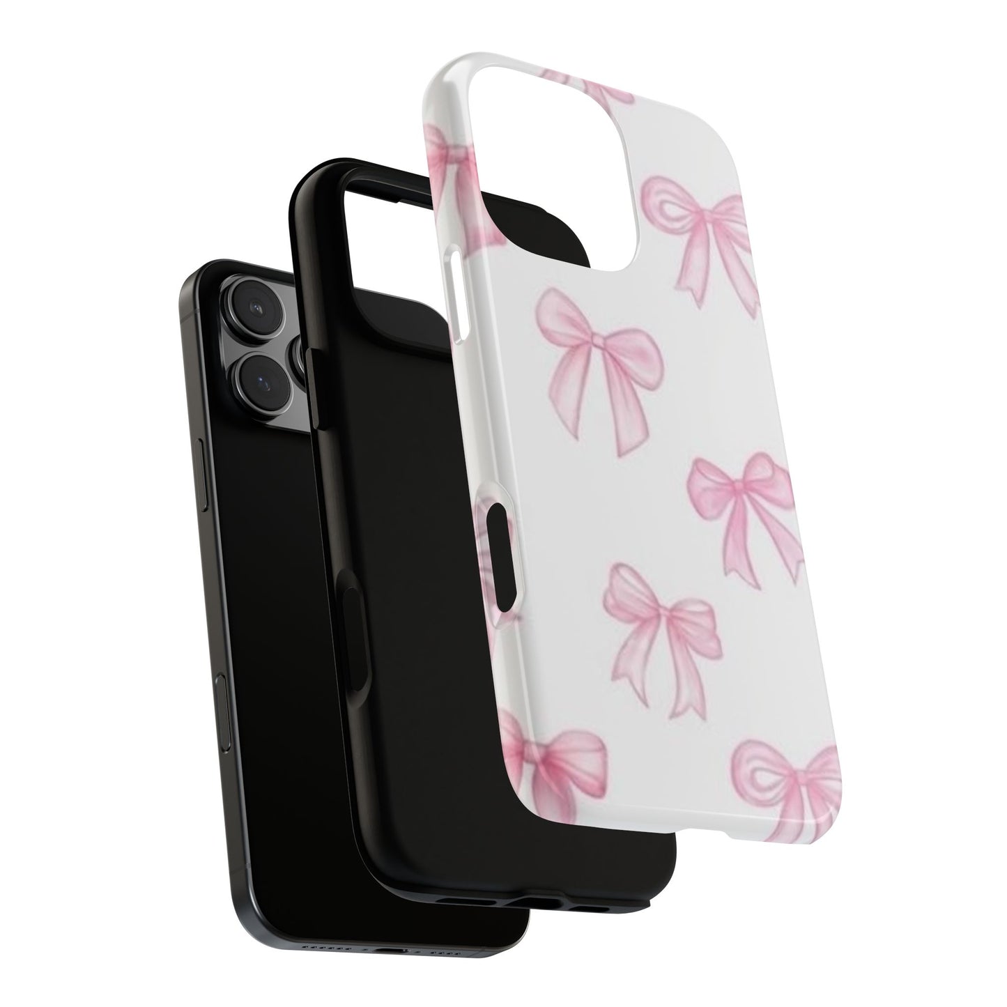 Pink Bow Iphone Case