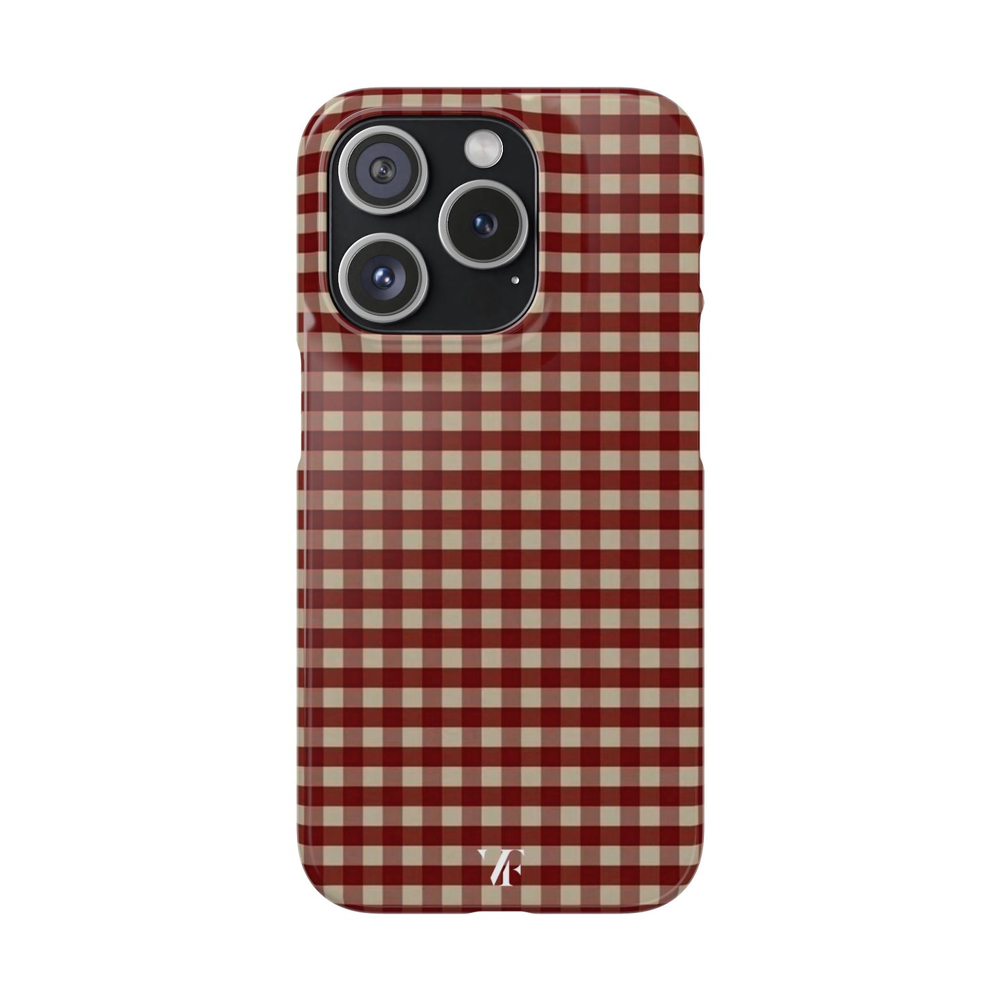 Gingham Plaid Iphone Case
