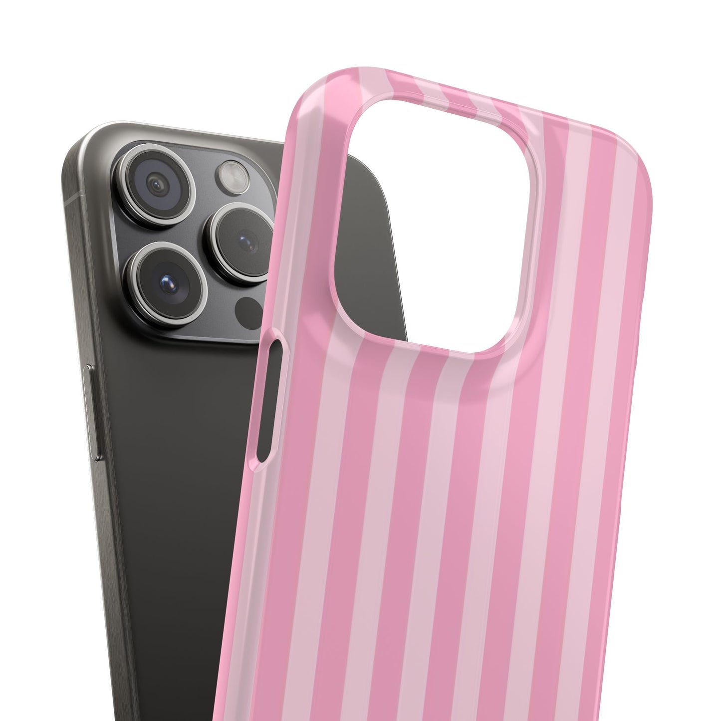 Pink Stripe ‘VERFETTI’ Iphone Case