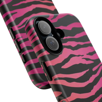 Pink Zebra Pattern Iphone Case