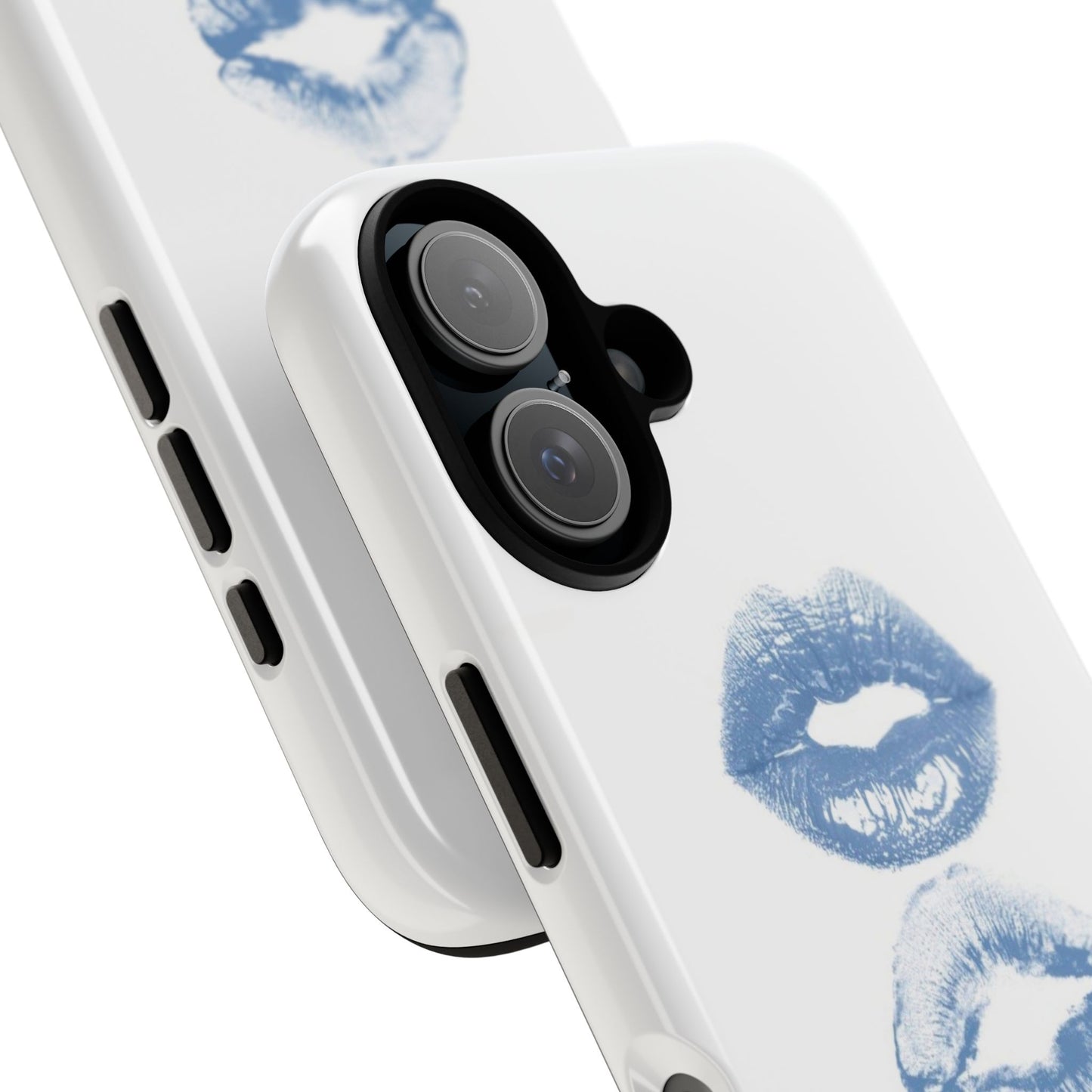 Blue Kiss Lip Iphone Case