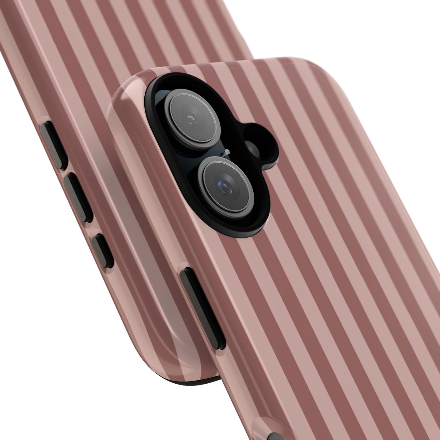 Striped Rose Iphone Case