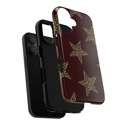 Leopard Star Iphone Case