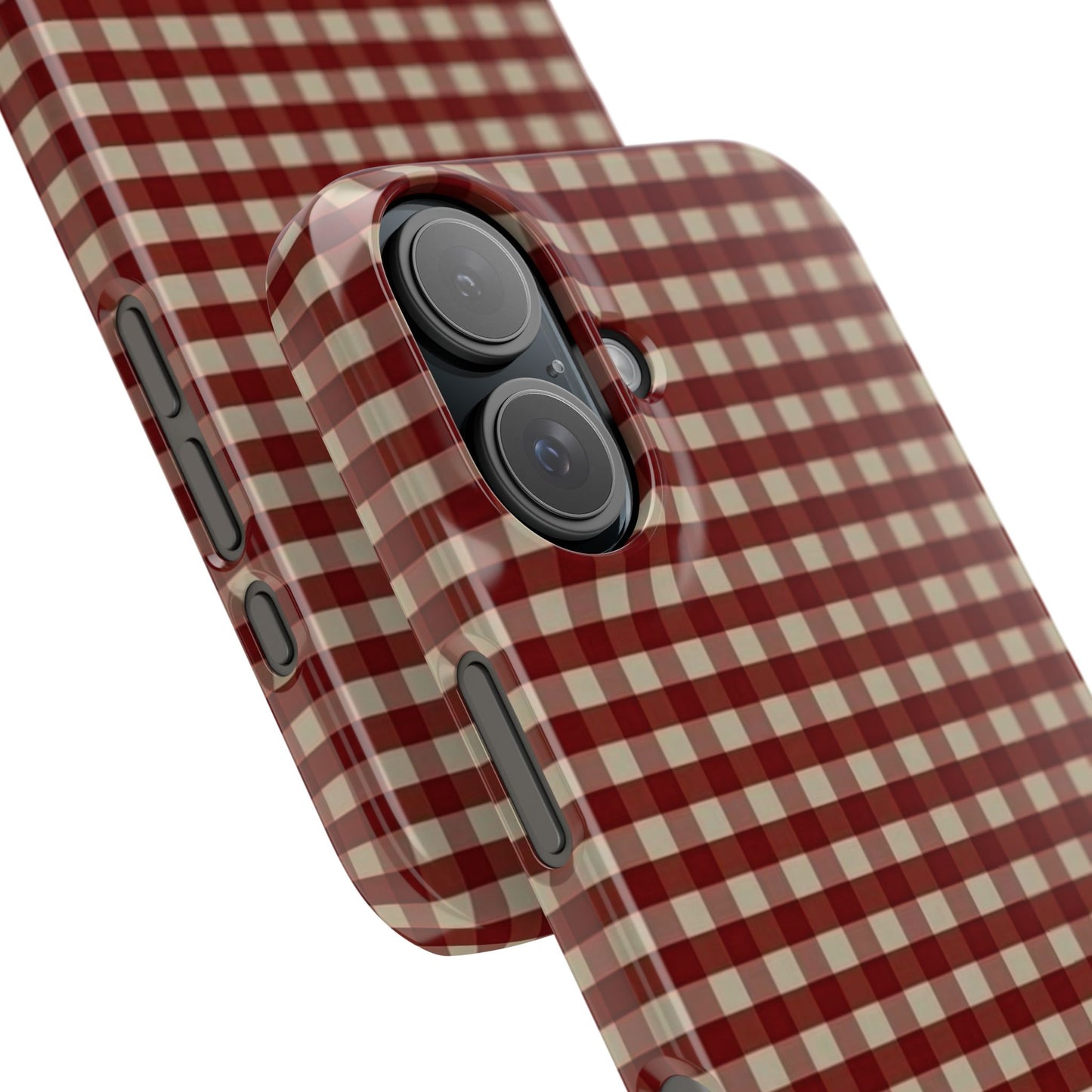 Gingham Plaid Iphone Case