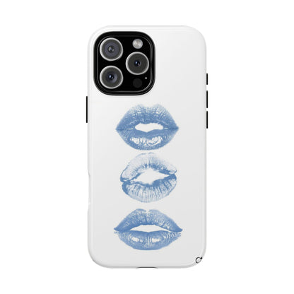 Blue Kiss Lip Iphone Case
