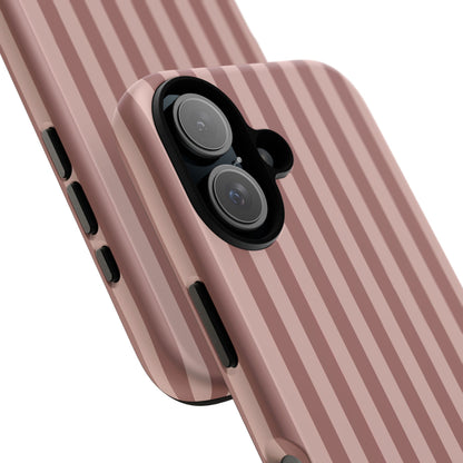 Striped Rose Iphone Case