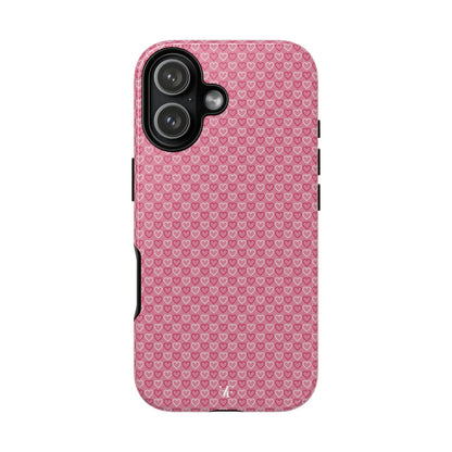 Pink Heart Iphone Case
