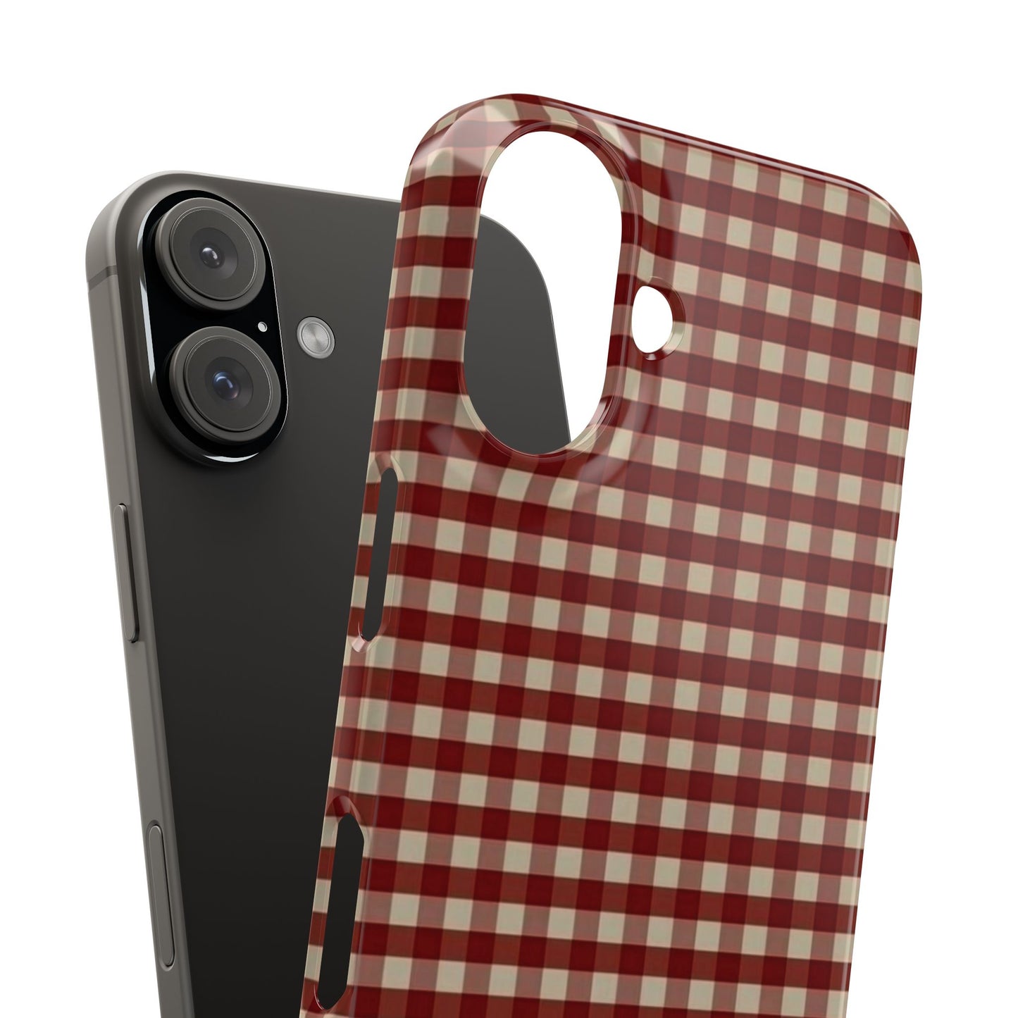 Gingham Plaid Iphone Case