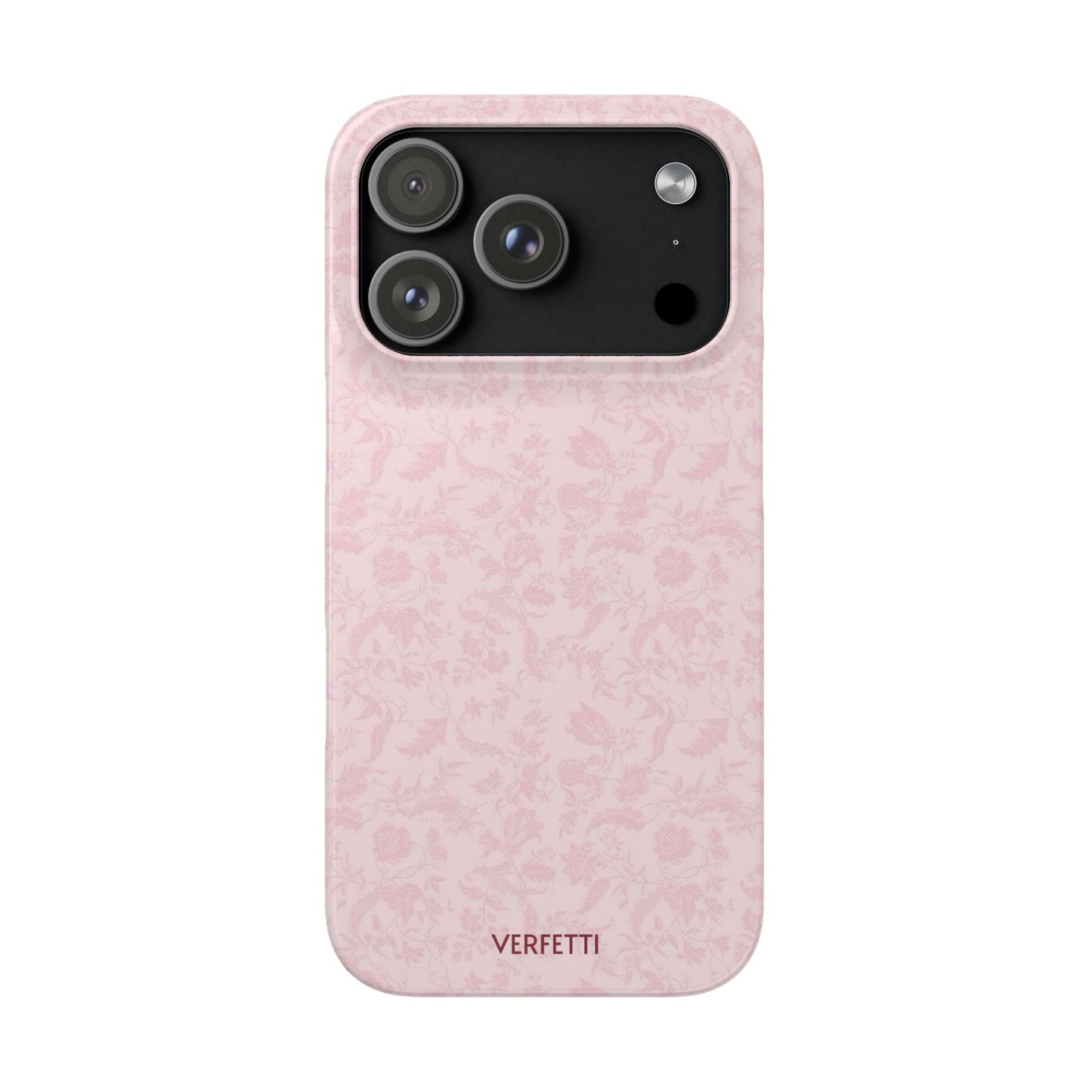 Pink Floral Soft Pattern Iphone Case