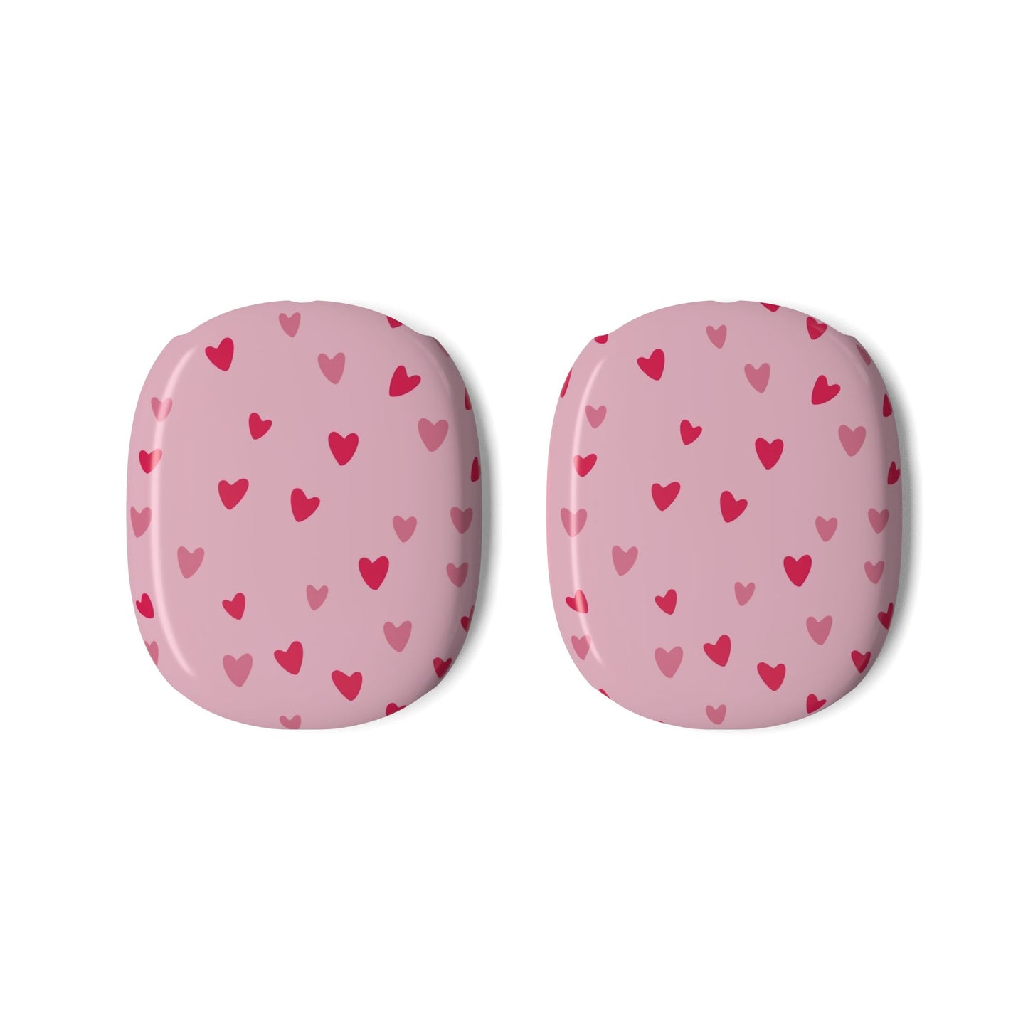 Pink Heart Pattern AirPods Max Case