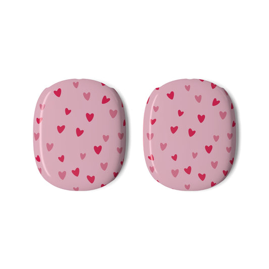 Pink Heart Pattern AirPods Max Case