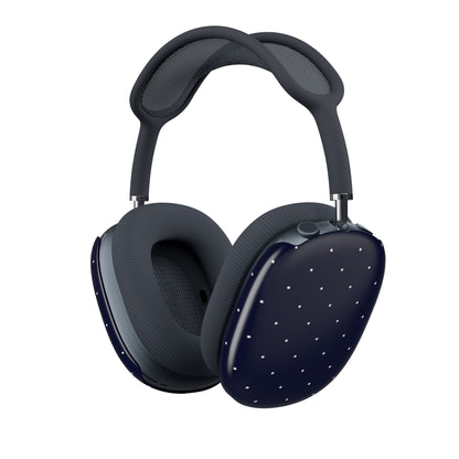 Navy Polka Dot AirPod Max Case