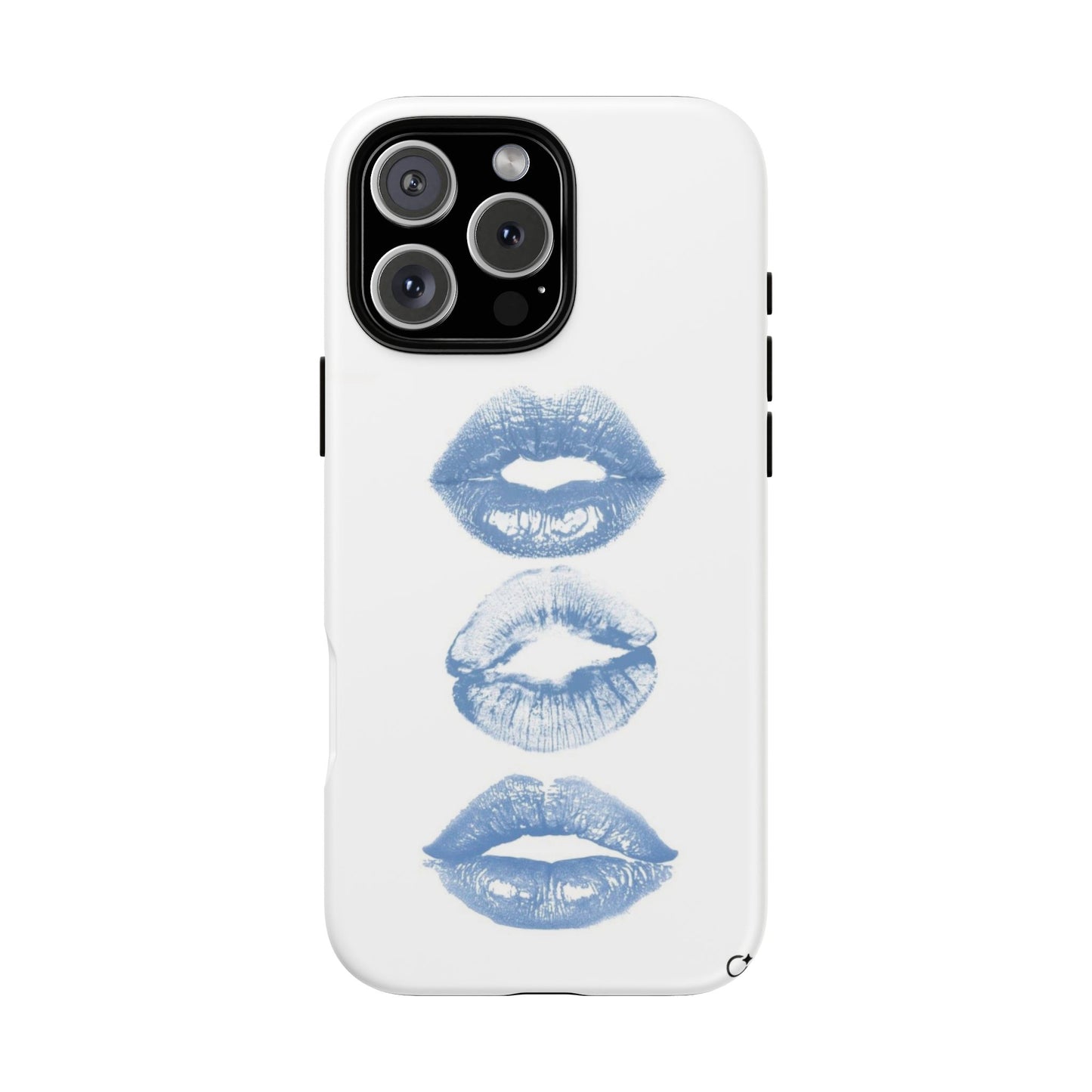 Blue Kiss Lip Iphone Case