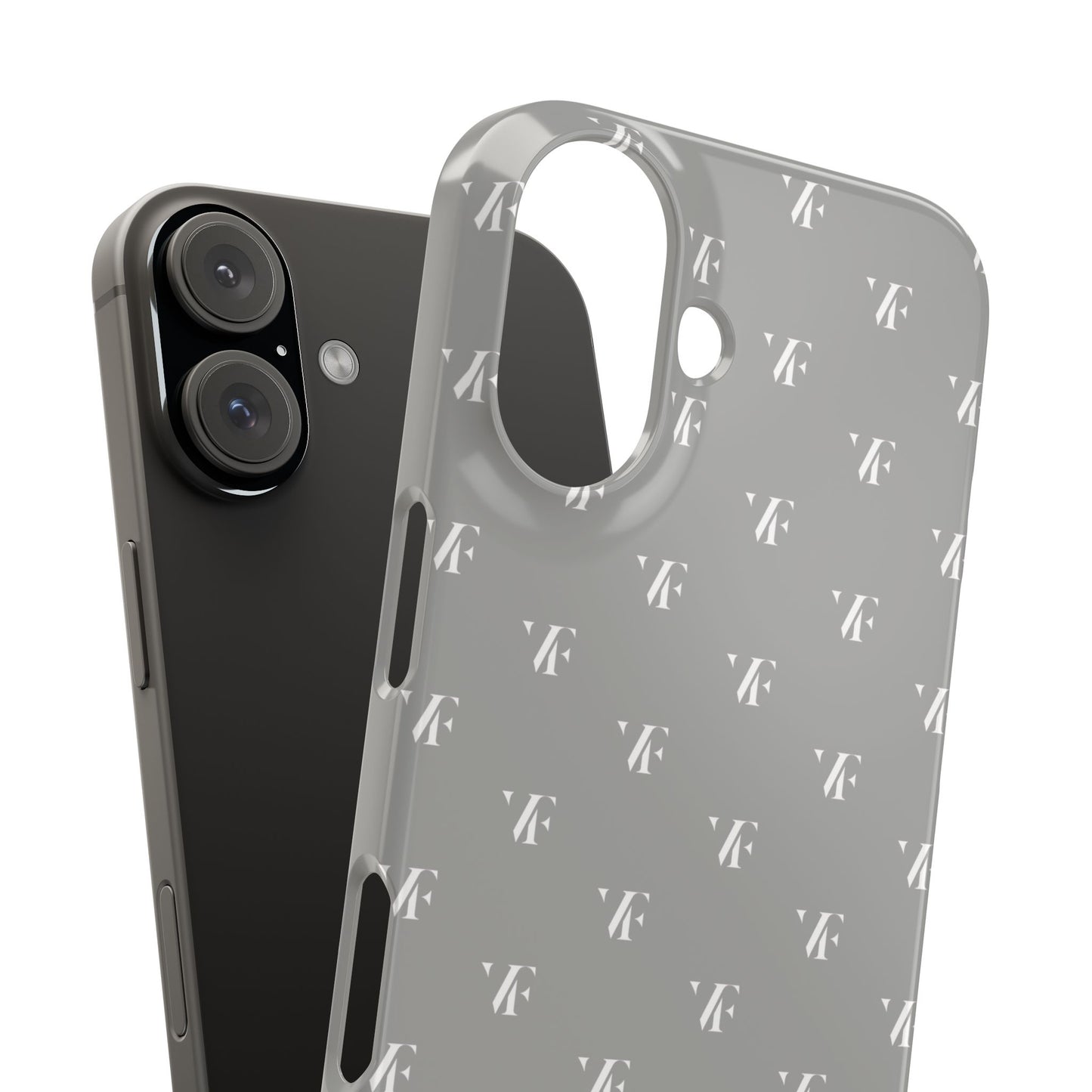 ‘VERFETTI’ Pattern gray Iphone case