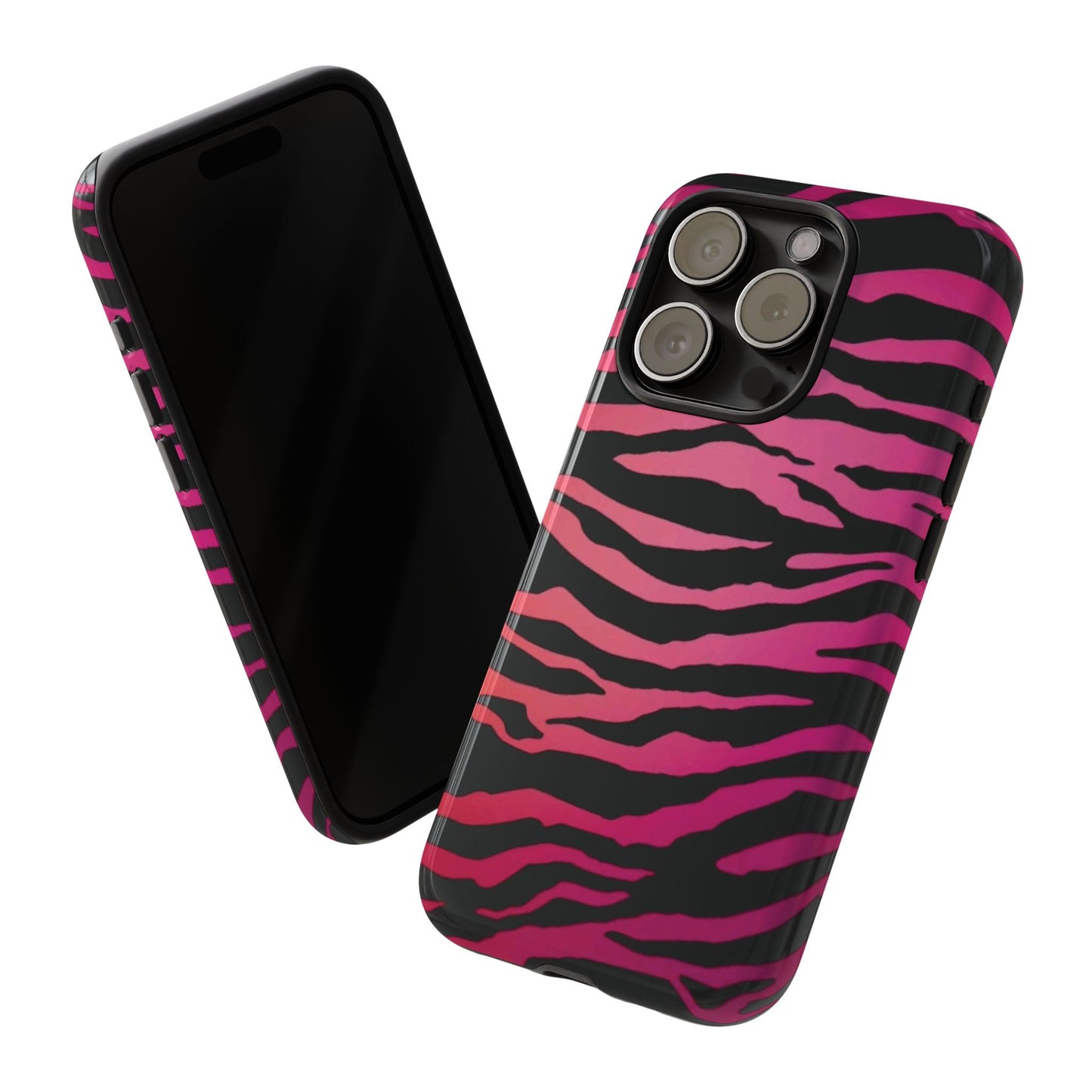 Pink Zebra Pattern Iphone Case