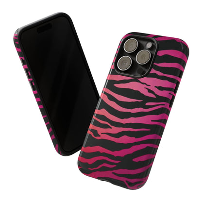 Pink Zebra Pattern Iphone Case