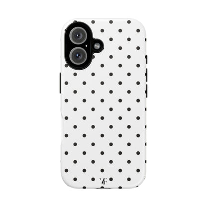 Black and White Polka Dot Iphone case