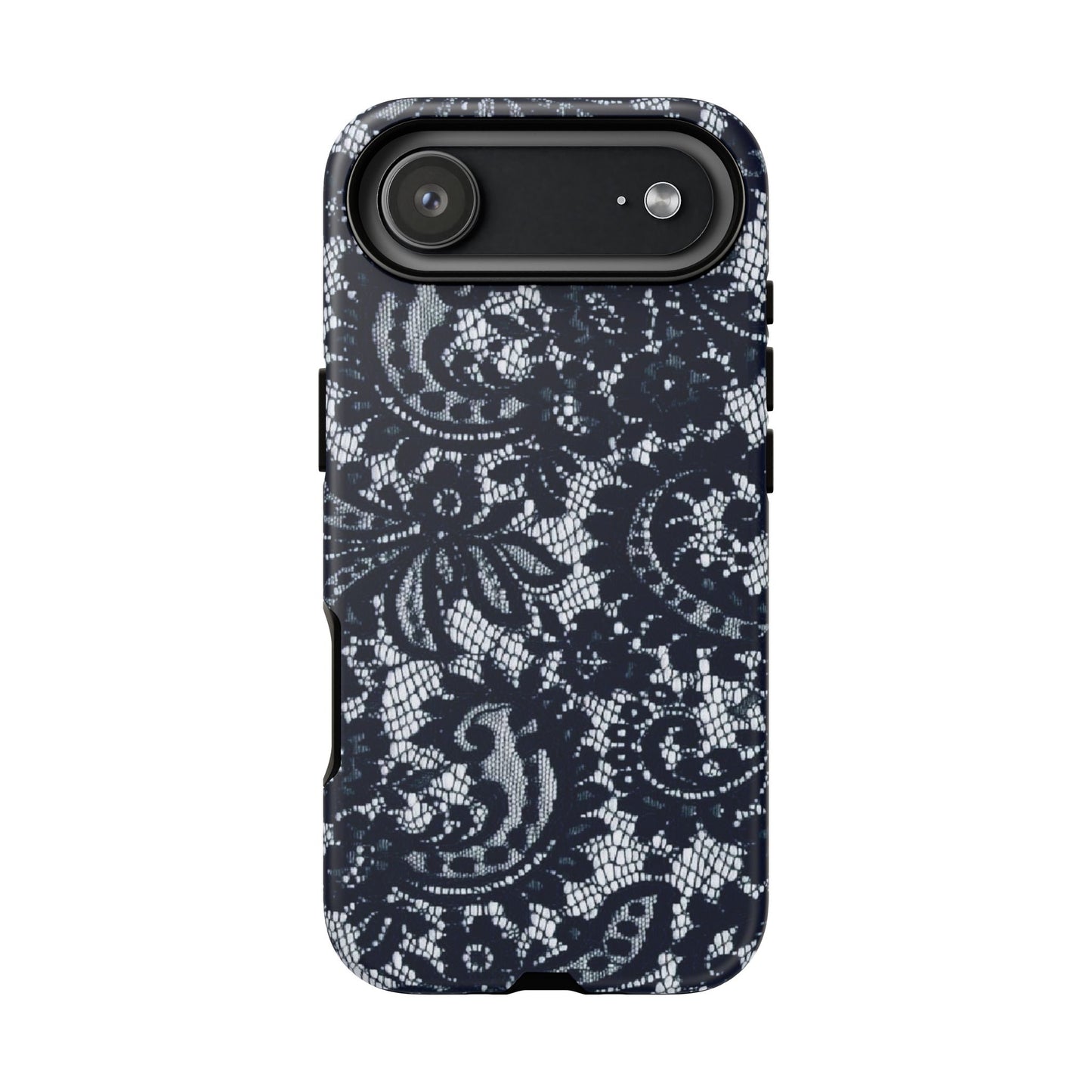 Lace Navy Iphone Case