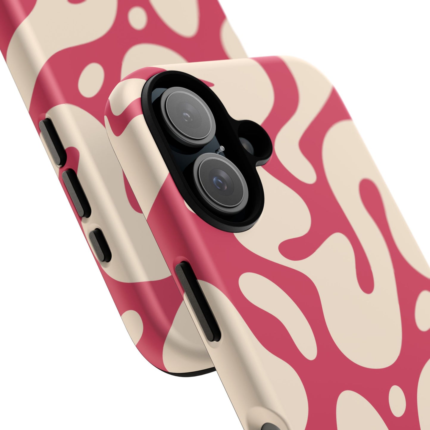 Abstract Pink Camouflage Iphone Case