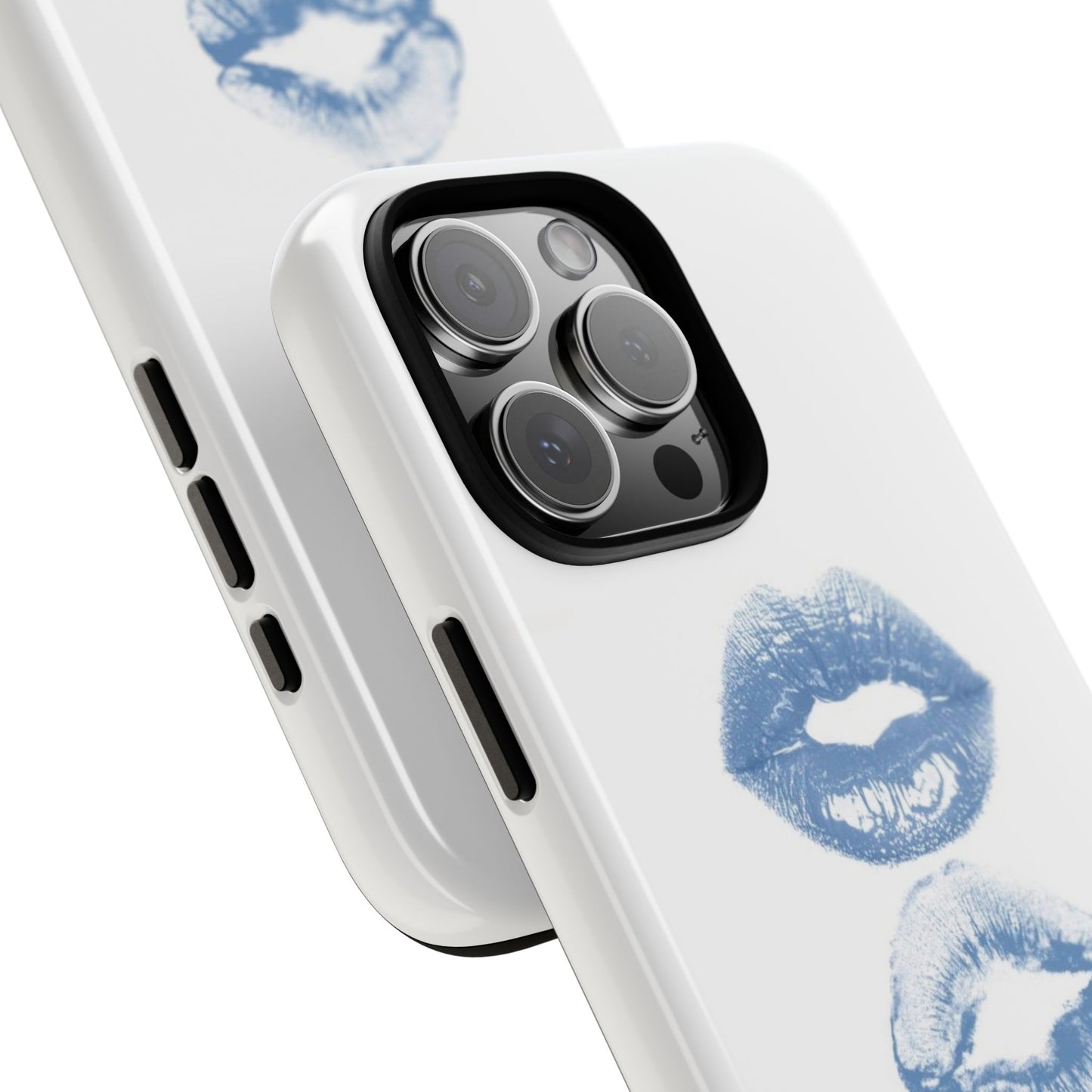 Blue Kiss Lip Iphone Case