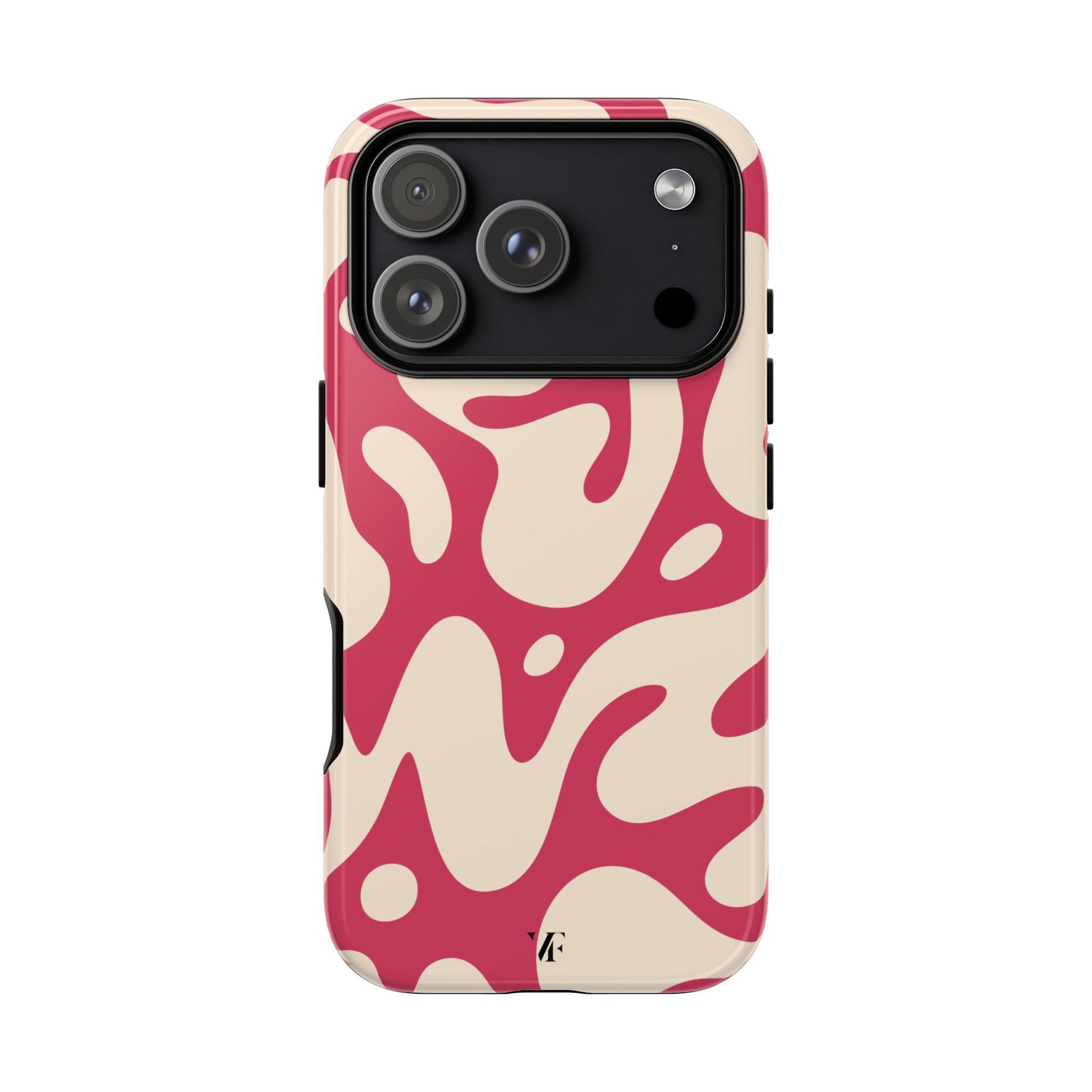 Abstract Pink Camouflage Iphone Case