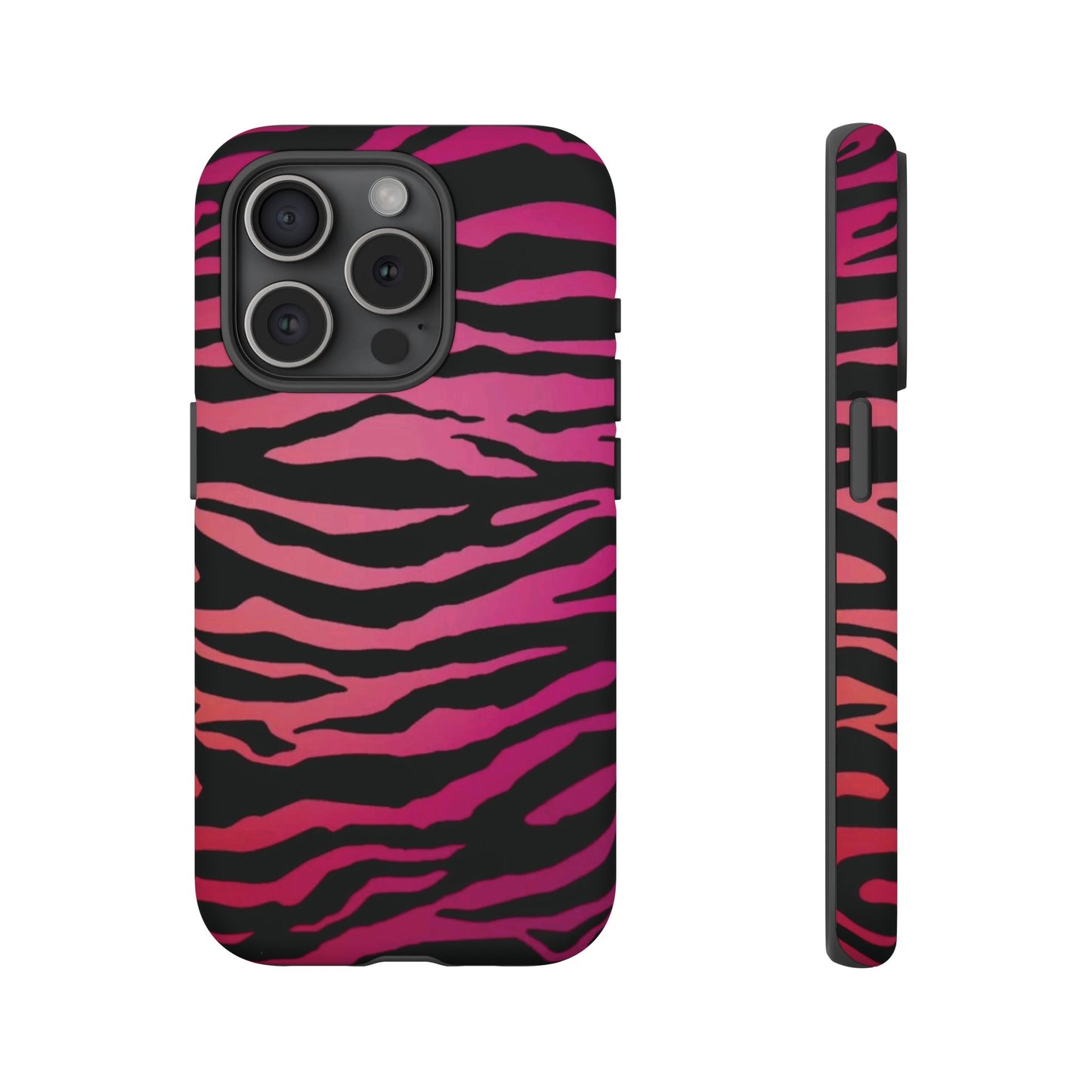 Pink Zebra Pattern Iphone Case
