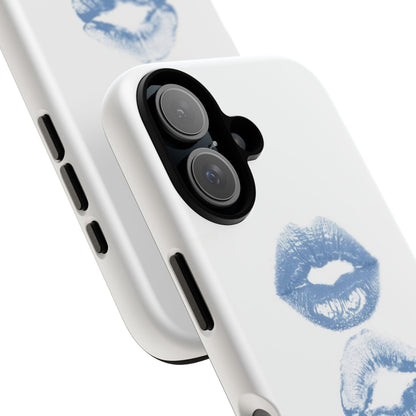 Blue Kiss Lip Iphone Case