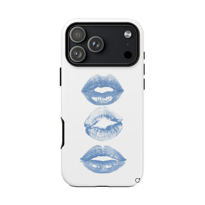 Blue Kiss Lip Iphone Case