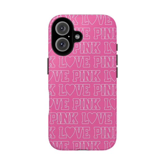 Love Pink Iphone Case