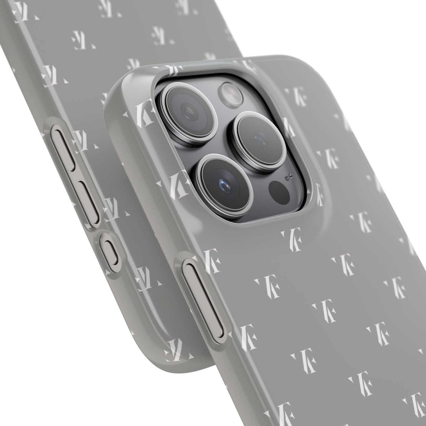 ‘VERFETTI’ Pattern gray Iphone case