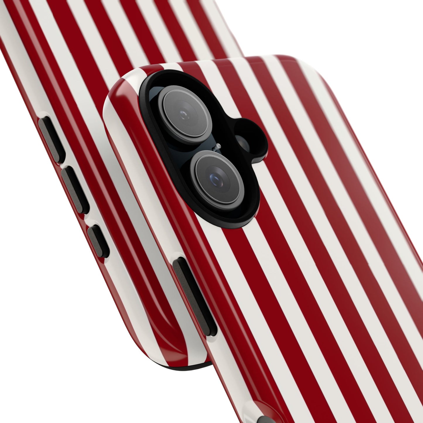 Striped Red Iphone Case