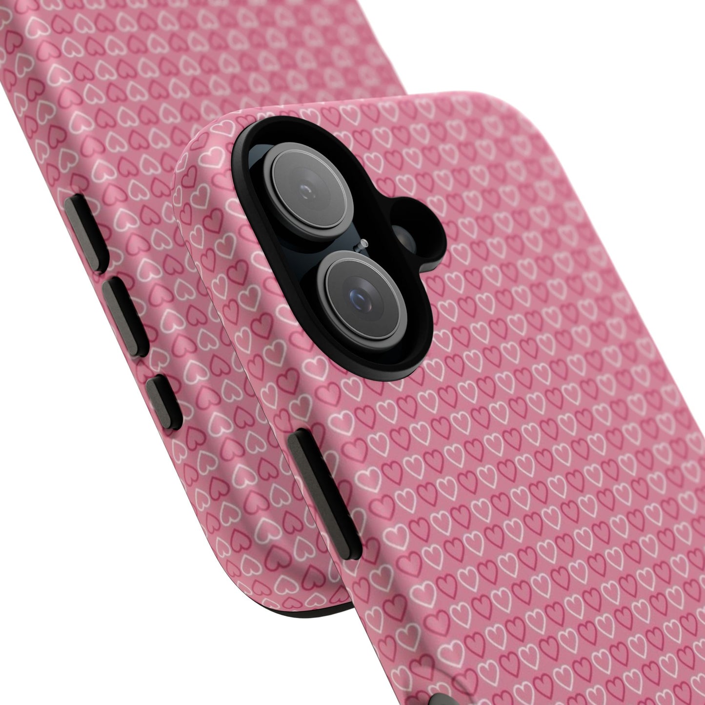 Pink Heart Iphone Case