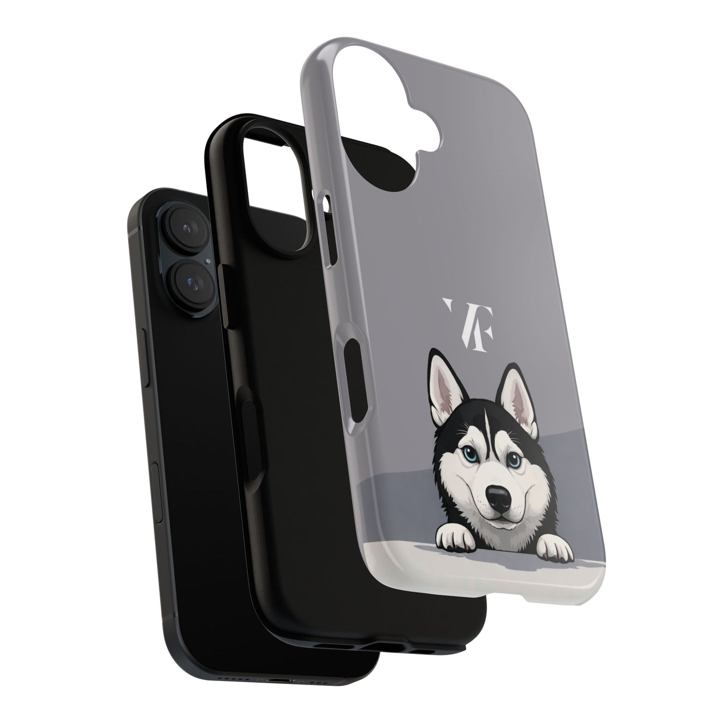 Husky Peek IPhone Case