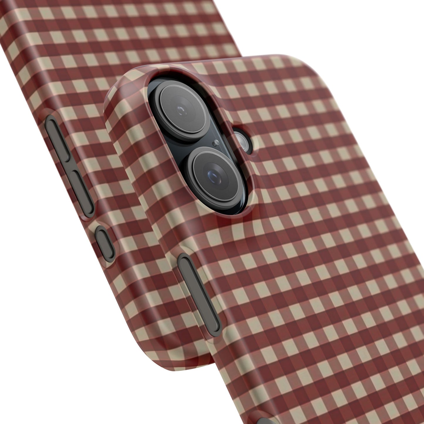 Gingham Plaid Iphone Case