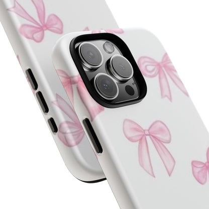 Pink Bow Iphone Case