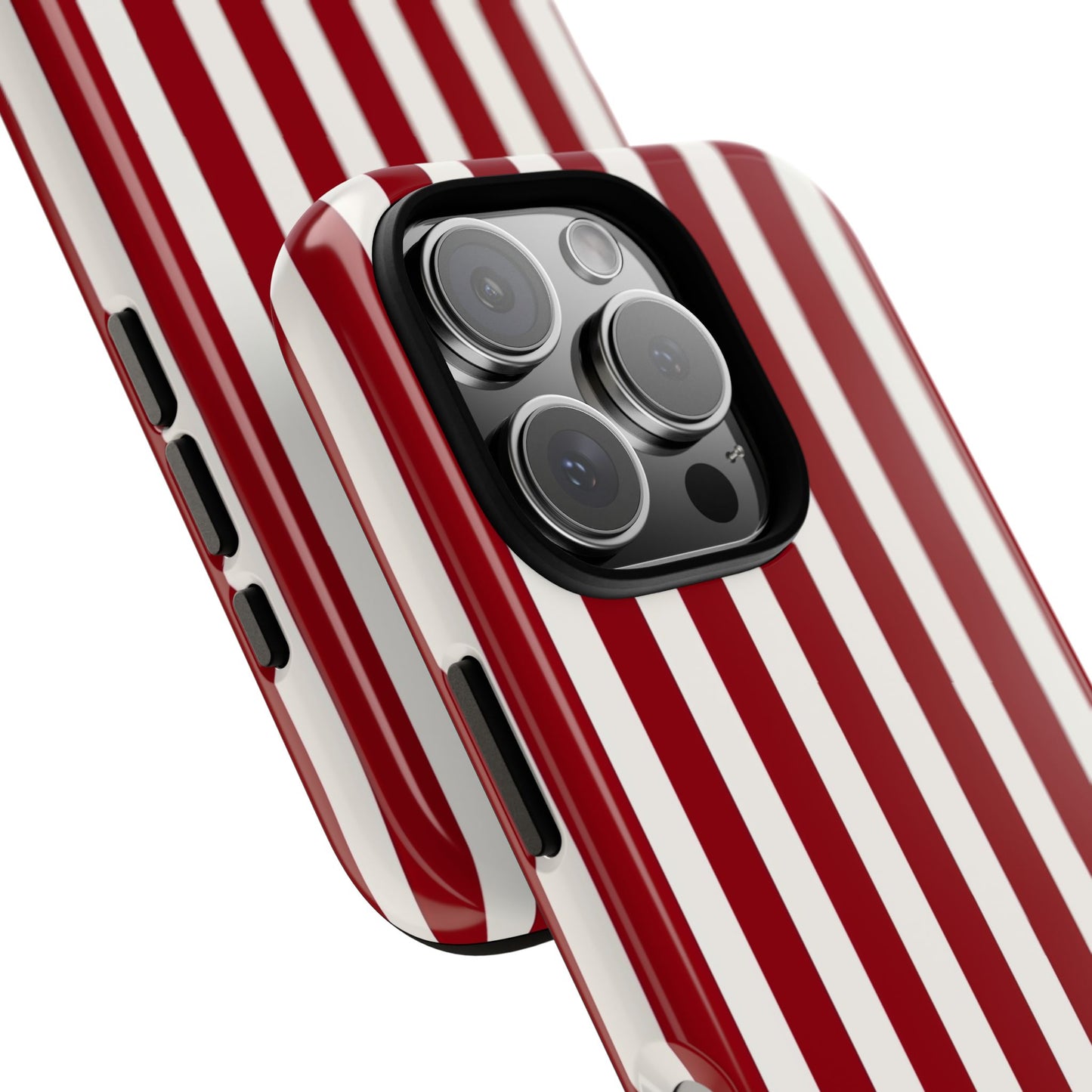 Striped Red Iphone Case