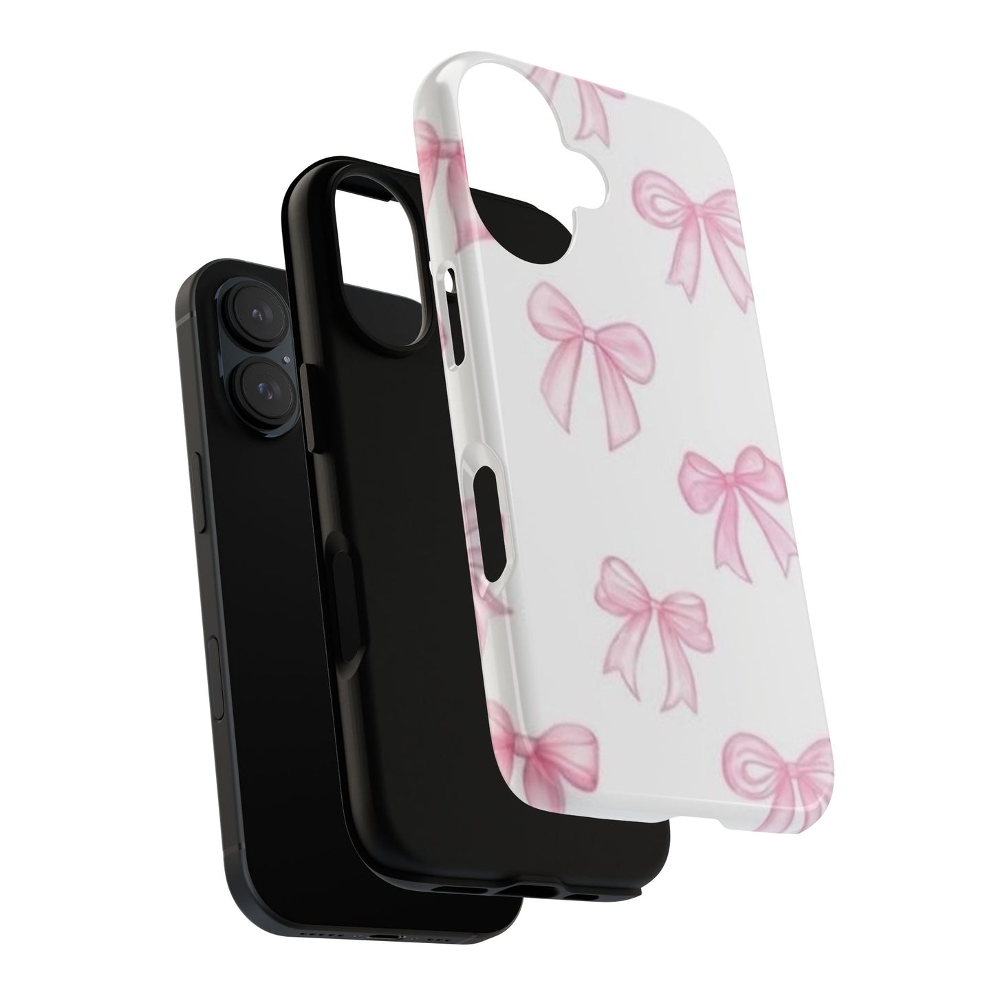 Pink Bow Iphone Case