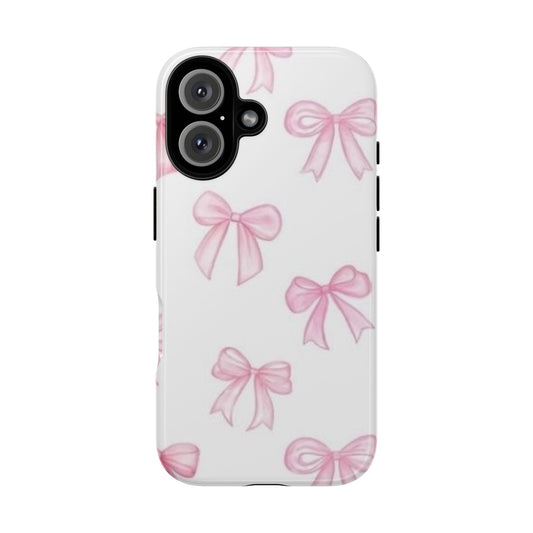 Pink Bow Iphone Case