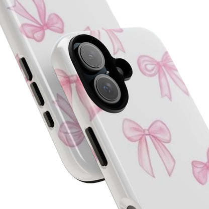 Pink Bow Iphone Case