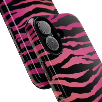 Pink Zebra Pattern Iphone Case