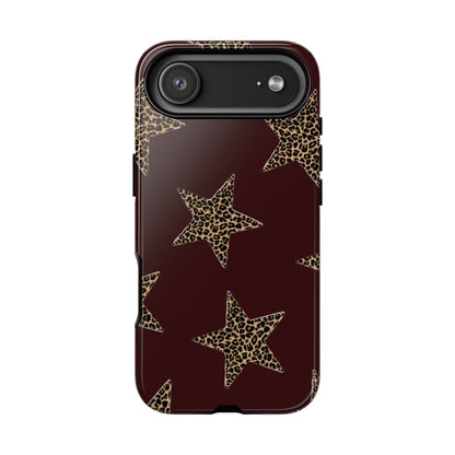 Leopard Star Iphone Case