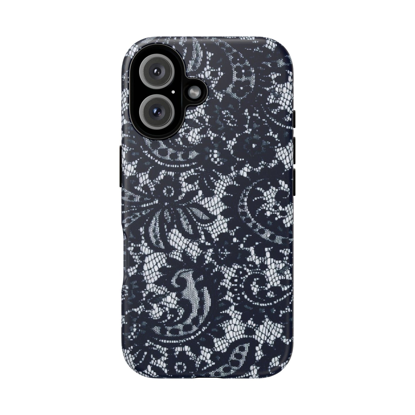 Lace Navy Iphone Case