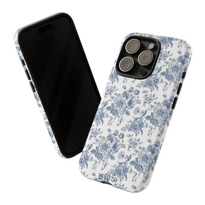 Soft blue vintage Iphone case
