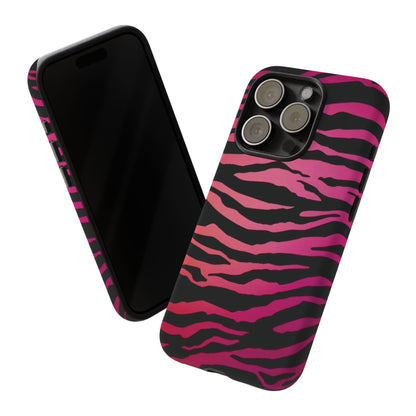 Pink Zebra Pattern Iphone Case