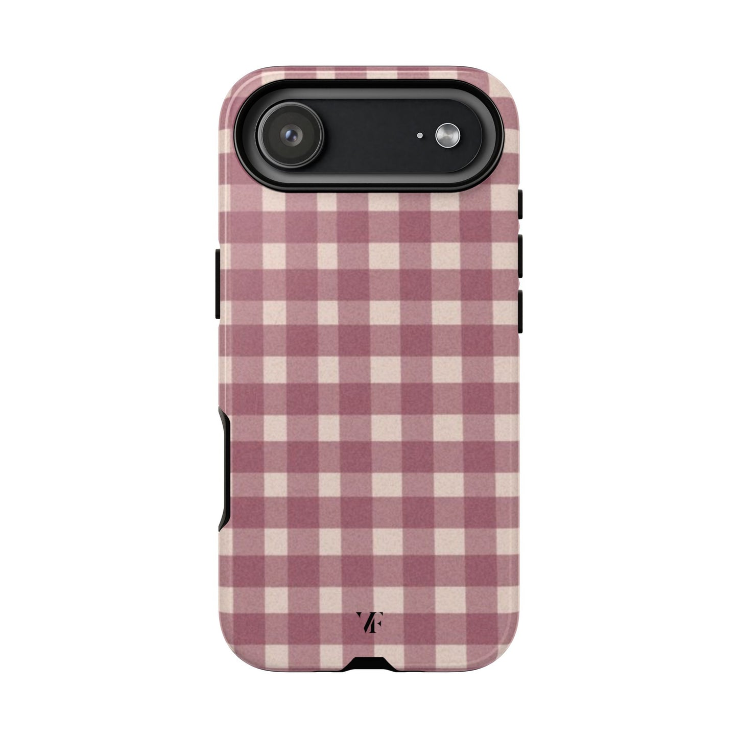 Pink Gingham Iphone Case