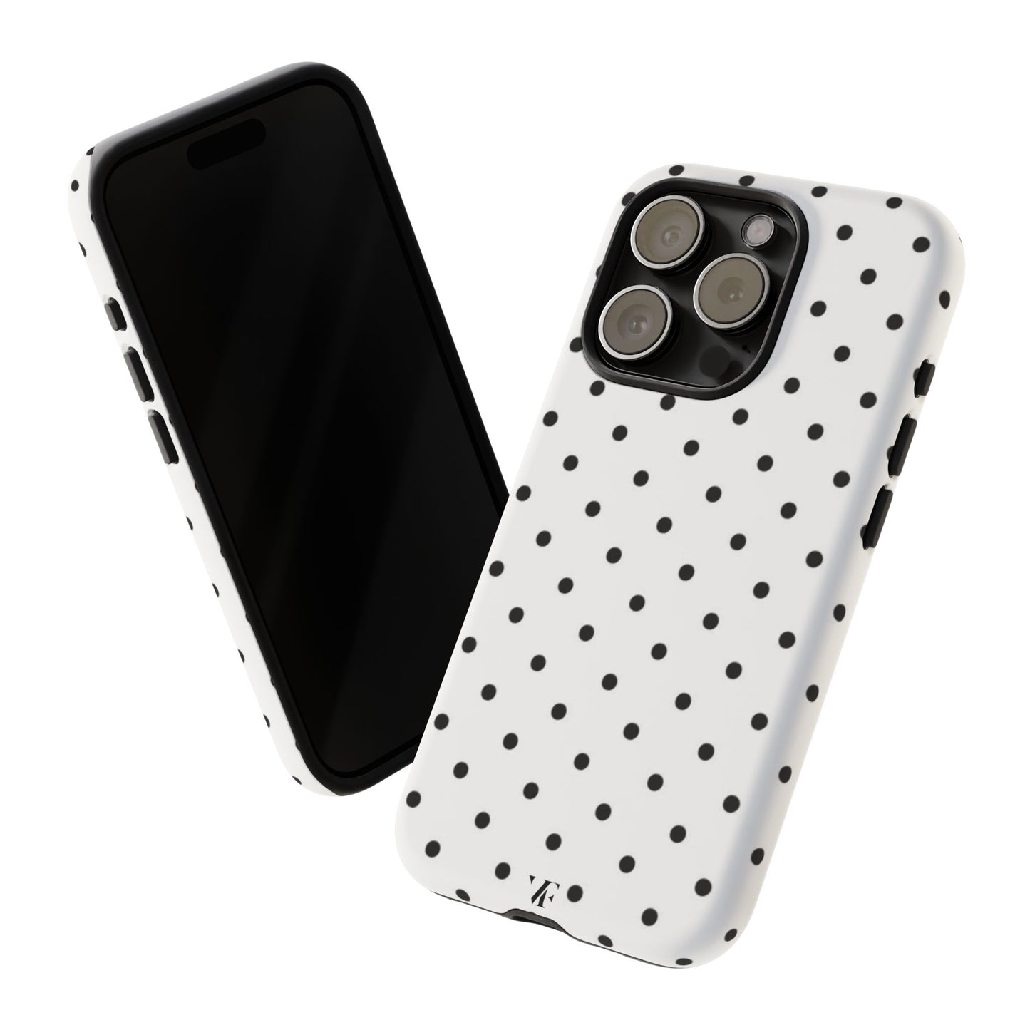 Black and White Polka Dot Iphone case