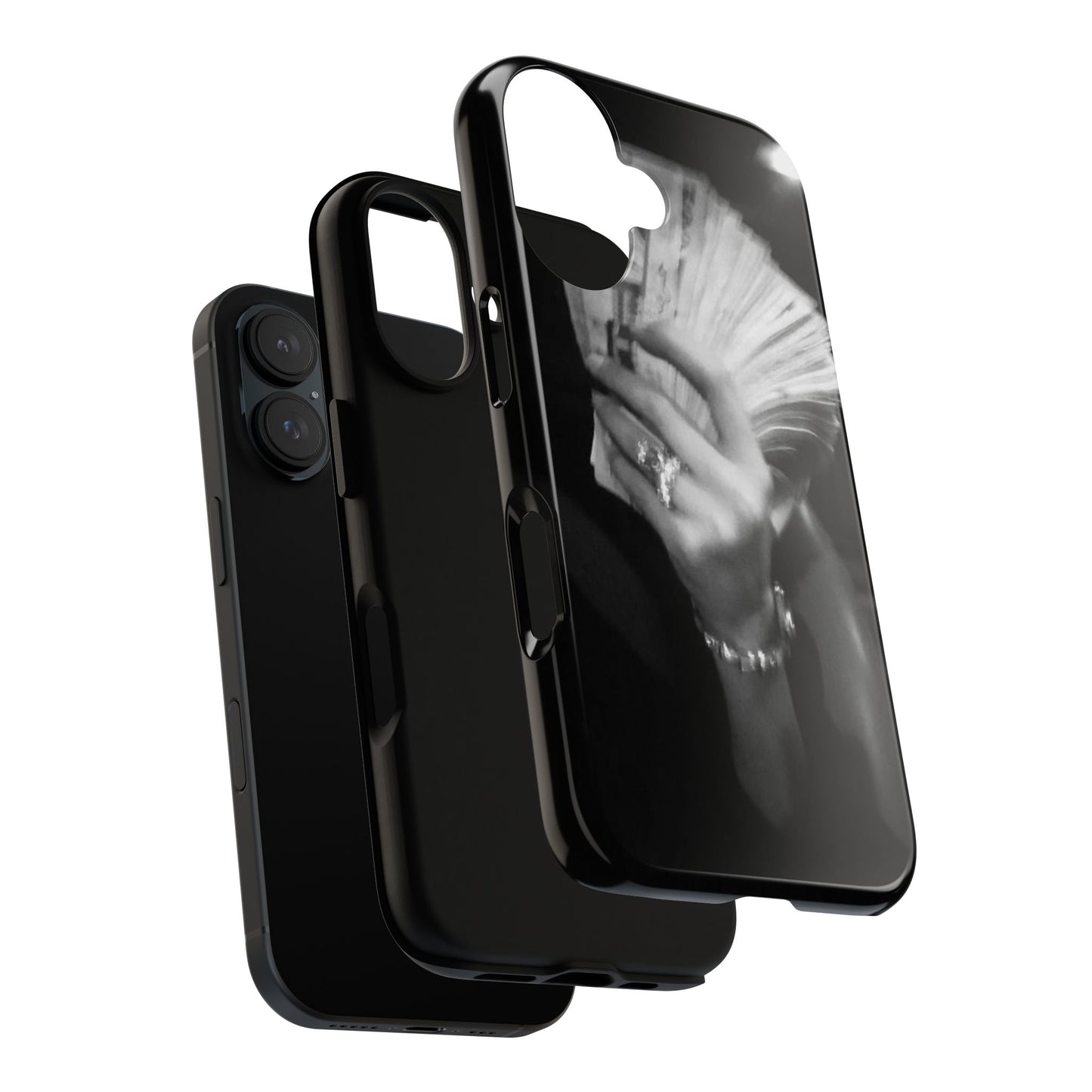 Black & White Money iPhone Case