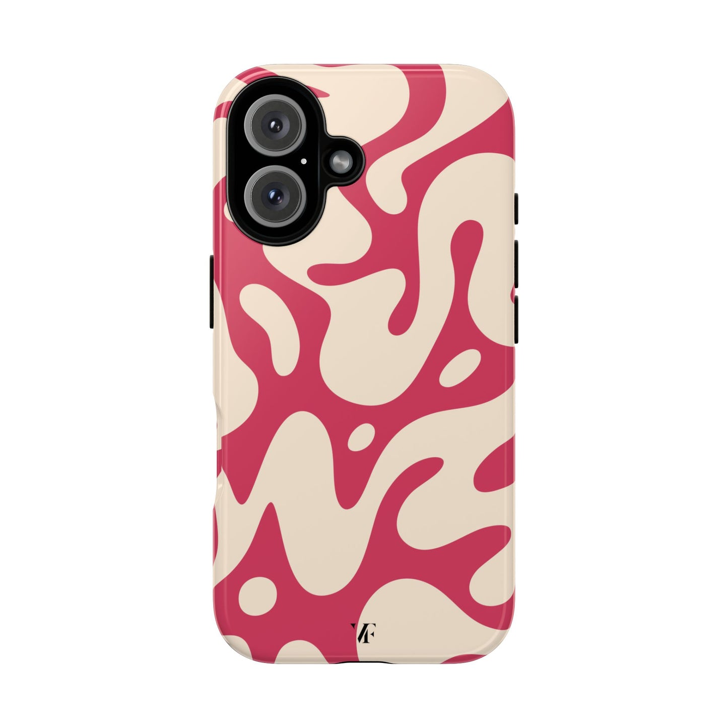 Abstract Pink Camouflage Iphone Case
