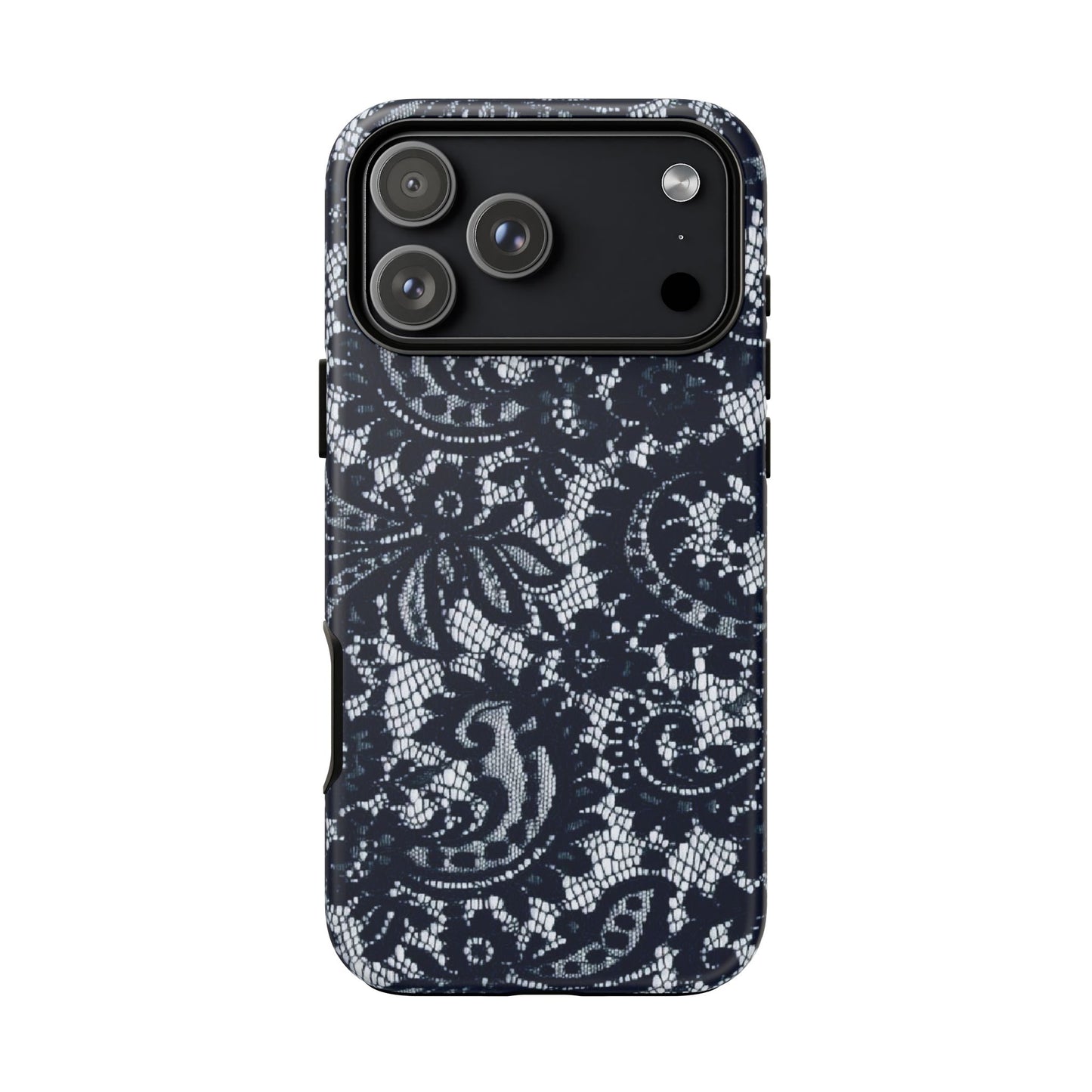 Lace Navy Iphone Case