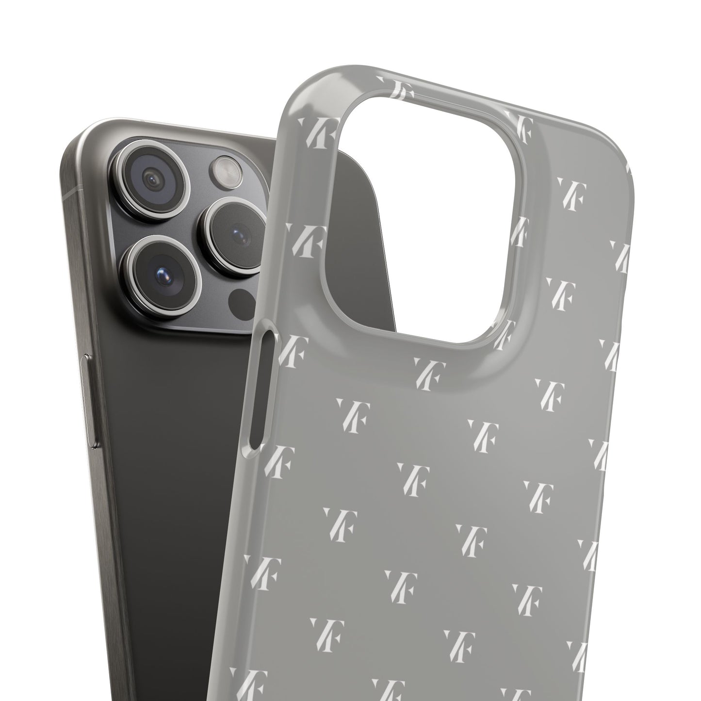 ‘VERFETTI’ Pattern gray Iphone case